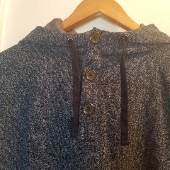 Banana Republic Men's Navy Hoodie Sweater Size LG - Picture 2 of 9